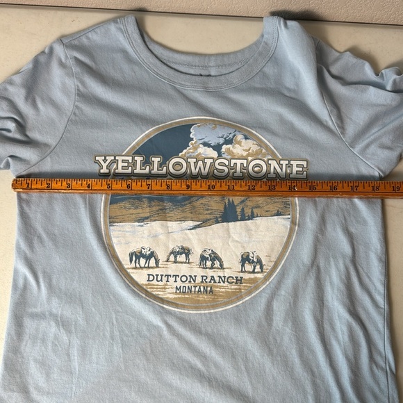 Yellowstone‎ Dutton Ranch Montana short sleeve tshirt - Picture 5 of 7
